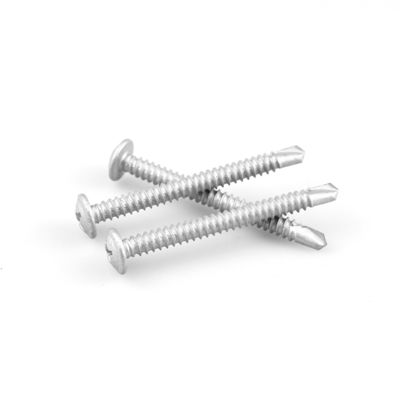 Tête de plaquette en acier inoxydable vis de forage automatique A2 Phillips 304 bi-métal 5.5x60