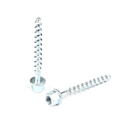 150 mm haute résistance M12 hexagonale fixations de la tête de la bride ancrage et boulons de maçonnerie pour l'aviation