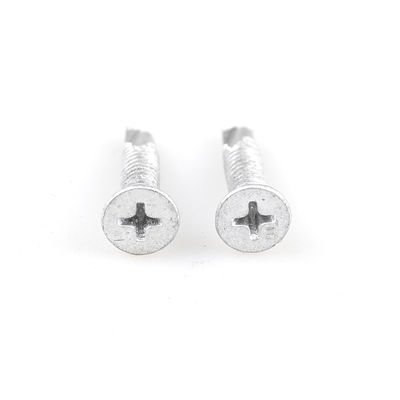 Sus410 Sus316 Cabri Screw Terrace Bi métal A4 Ruspert à tête plate Screw de forage par soi-même St4.8