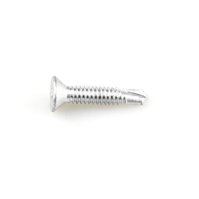 Sus410 Sus316 Cabri Screw Terrace Bi métal A4 Ruspert à tête plate Screw de forage par soi-même St4.8