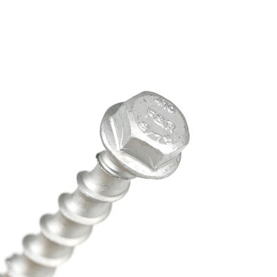 Bouton d'ancrage mécanique à auto-perçage Bouton hexagonale de béton M8 pour charges lourdes 410 SS