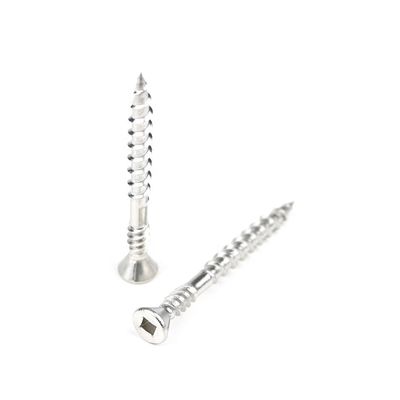 Screw à paroi sèche en acier inoxydable 304 durable 55 mm pour le disque carré de cloisons en bois