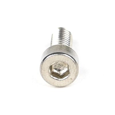 100% QC testé M4 X 10mm Filler Head Hex Socket Machine vis pour étagère de marchandise