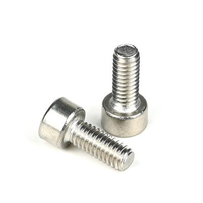 100% QC testé M4 X 10mm Filler Head Hex Socket Machine vis pour étagère de marchandise