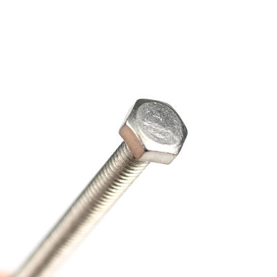 Acier inoxydable A4 316 Full Thread Hex Din 933 Boulonnage Machine de fixation solaire Boulonnage M4x50