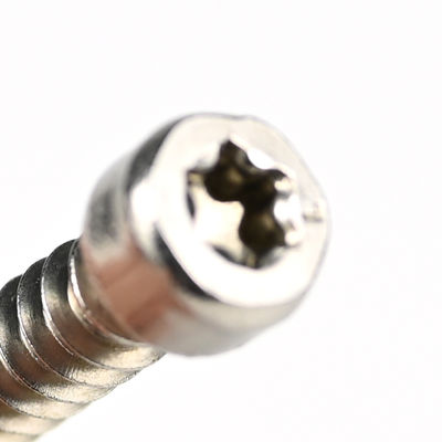 304 en acier inoxydable vis de tête de remplissage ronde M6 vis de torsion avec support personnalisé