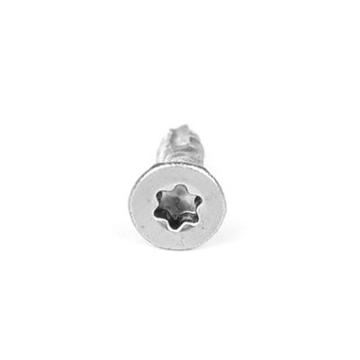 Parafusos inox double tête de contre-enfoncement Torx vis en carton de ferraille pour pont en acier inoxydable
