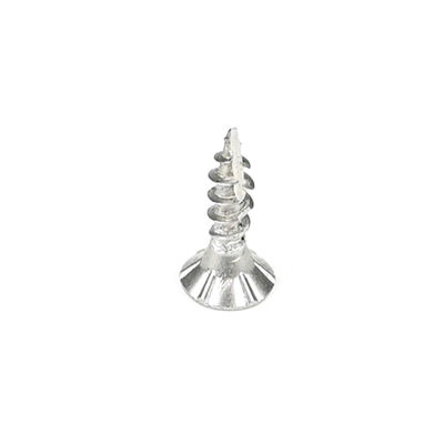 Des vis en carton de ferraille Phillips Pozidrive DIN 7505 A2 noir