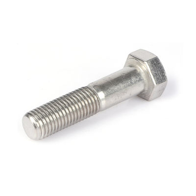 A2-70 Boulons en acier inoxydable M6*30 partiellement fileté Din931 Boulons hexagonales Support personnalisé