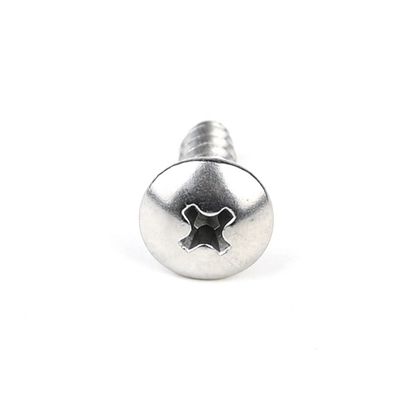Scoupe à autocollant en tôle métallique de 12 mm avec Phillips Drive et tête ronde
