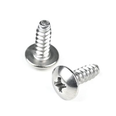 Scoupe à autocollant en tôle métallique de 12 mm avec Phillips Drive et tête ronde