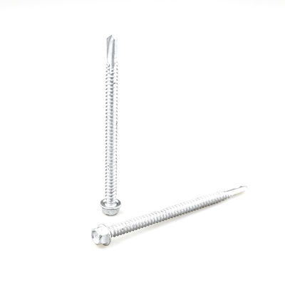 ST5.5 90 mm de longueur vis de forage à flanges hexagonales Tek vis bimetallique avec et personnalisable