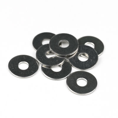 Zinc finition SUS304 en acier inoxydable laveuses plates 6.0*20*1.5 pour vis de perçage automatique