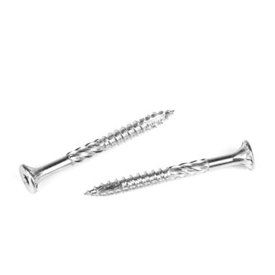 75 mm Combination conducteur en acier inoxydable 316 Bugle Torx vis en bois pour la construction en bois