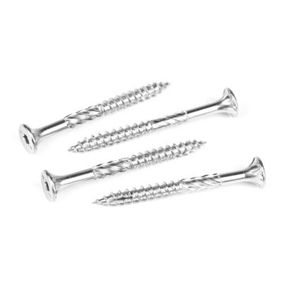 75 mm Combination conducteur en acier inoxydable 316 Bugle Torx vis en bois pour la construction en bois