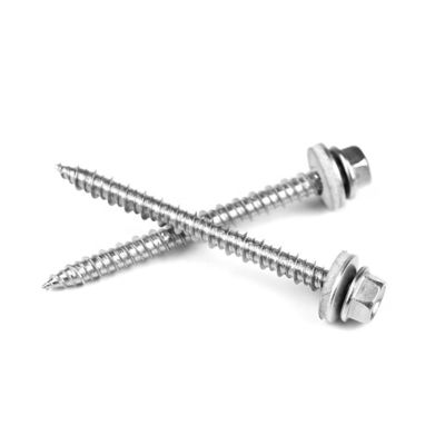 Screws de type hexagonale de 60 mm de type 17 Ruspert en carton de ferraille pour fenêtre Screw de pont en bois durable