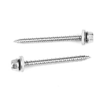 Screws de type hexagonale de 60 mm de type 17 Ruspert en carton de ferraille pour fenêtre Screw de pont en bois durable
