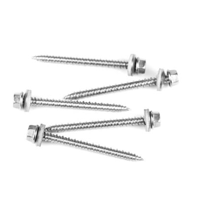 Screws de type hexagonale de 60 mm de type 17 Ruspert en carton de ferraille pour fenêtre Screw de pont en bois durable
