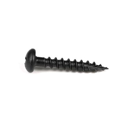Screw de fond de pont revêtu de bois de construction avec des vis en carton noir en acier inoxydable