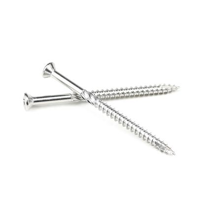 Boîtes à vis de plancher en bois de 60 mm avec pinces pour une installation de plancher en bois durable