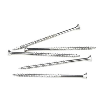 Écrou à déchiquetage automatique à tête plate de 3 pouces Phillips de la norme ISO