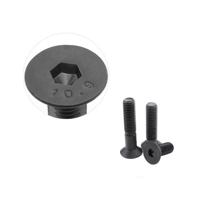 DIN7991 M8 Oxyde noir contre-enfoncée tête Hexagone prise Allen Csk boulon