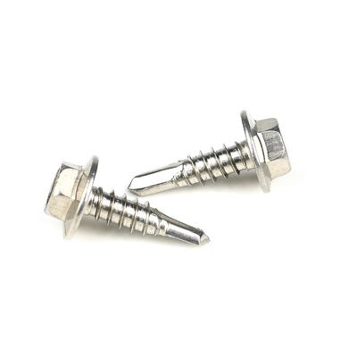 3/4 "Laveuse de tôles de ciment Hex vis de forage pour l'installation de bâtiments en fibre de bois
