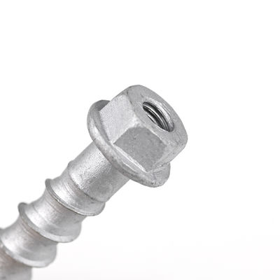 100% QC testé en acier inoxydable Hex Flange Thread Rod pour le système de support temporaire