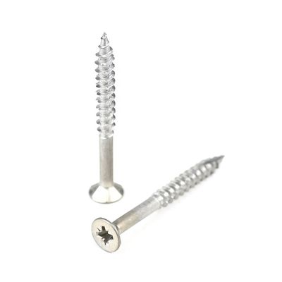 Screw de revêtement de sol de construction en bois Pozidriv Tête plate 2 pouces Screws de revêtement de sol pour planchers en bois