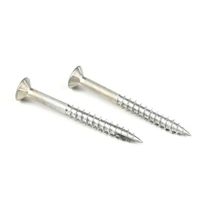Screw de revêtement de sol de construction en bois Pozidriv Tête plate 2 pouces Screws de revêtement de sol pour planchers en bois