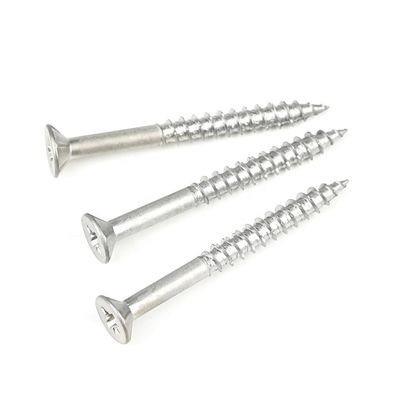 Screw de revêtement de sol de construction en bois Pozidriv Tête plate 2 pouces Screws de revêtement de sol pour planchers en bois