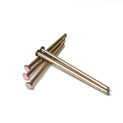 Pins de dowel en acier au carbone revêtus de zinc avec des options et des applications personnalisables