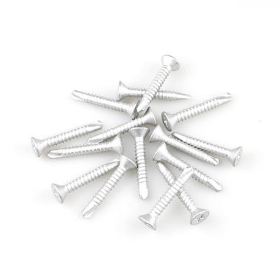 -fabriqué en acier inoxydable bimetallique Phillips Csk vis à tête plate auto-perçage pour le montage des chemins