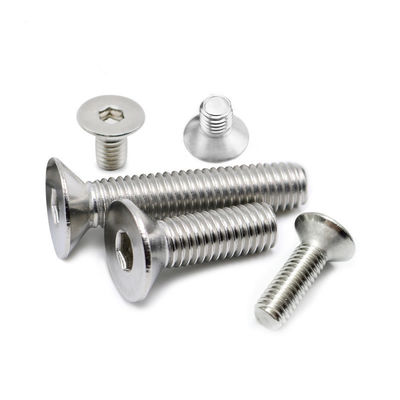 DIN7991 A2-70 Plain Countersunk Ss304 Socket Hex Full Threaded Boult M8 M10