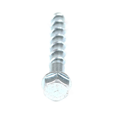 100% QC testé M16 125 mm acier au carbone boulon hexagonal zinc plaqué ancres auto-perçage