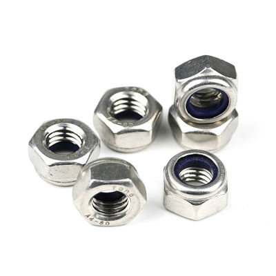 100% QC testé en acier inoxydable Din985 Hexagon Nylon Insert Autoprotecteur pour l'entretien du véhicule