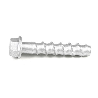 Polyuréthane tampon béton boulons d'ancrage vis 100% QC testé tête hexagonale en acier au carbone