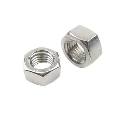 100% QC testé DIN934 Noix hexagonale A2 70 en acier inoxydable 304 Noix M2-M30 pour personnalisable