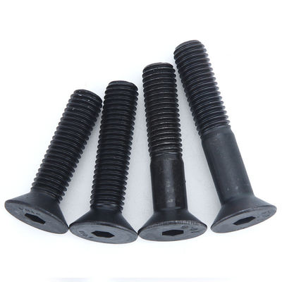Acier au carbone DIN7991 M5 Oxyde noir Socket plat Hex Boult 12.9 contre-enfoncée tête Hexagon