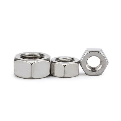 JISB1181 A2 70 fils grossiers en acier inoxydable écrous hexagénaires M3-M20 écrous et écrous personnalisables