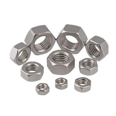 JISB1181 A2 70 fils grossiers en acier inoxydable écrous hexagénaires M3-M20 écrous et écrous personnalisables
