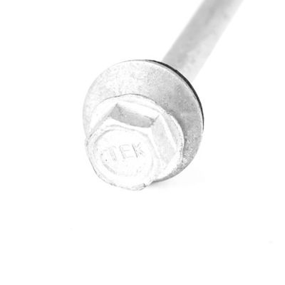 Couche de fil partielle en acier inoxydable Hex Head Screws de perçage automatique avec laveuse EPDM 6.3x180mm