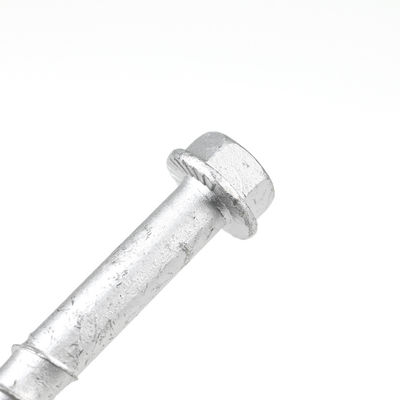 Système de mesure INCH 150 mm Tête plate Zinc plaqué HEX M12 vis de béton Boulons de maçonnerie