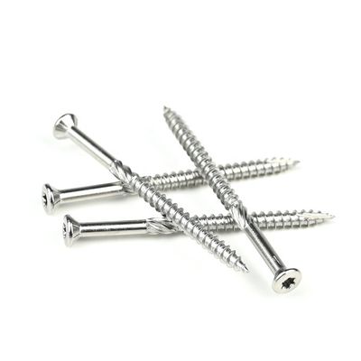60mm Torx Drive Zinc Finish vis de plaque de ferraille pour la construction en bois dans la norme ISO