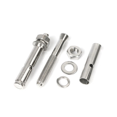 Boulons d'expansion en acier inoxydable M6-M20 pour bâtiments