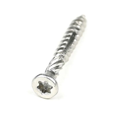 Testé à 100% par QC Ruspert Finish Tête plate Torx 40 mm vis pour la construction en bois