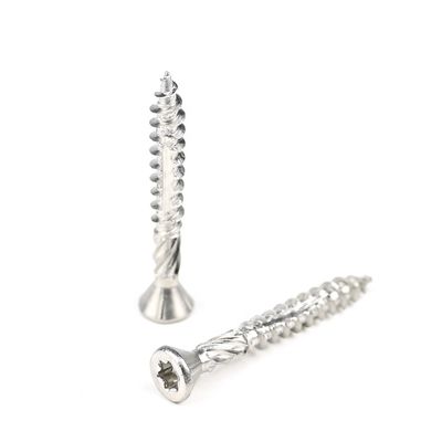 Testé à 100% par QC Ruspert Finish Tête plate Torx 40 mm vis pour la construction en bois