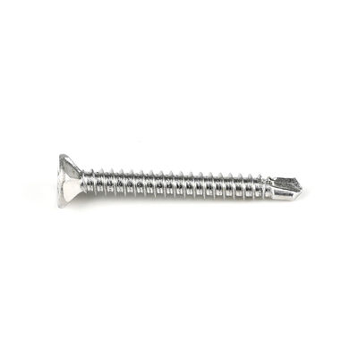 Surface Ss410 Phillips Cross Recess Csk à tête plate à vis de forage automatique en acier inoxydable