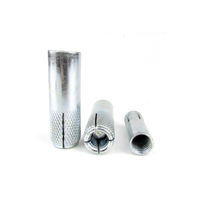 4.8 Grade d'acier plaqué au zinc pour fixer des ancrages boulons pour boulons de béton M6-M20