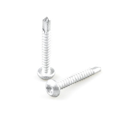 En acier inoxydable Pan Head Torx Bi métal vis de forage selon les besoins des clients